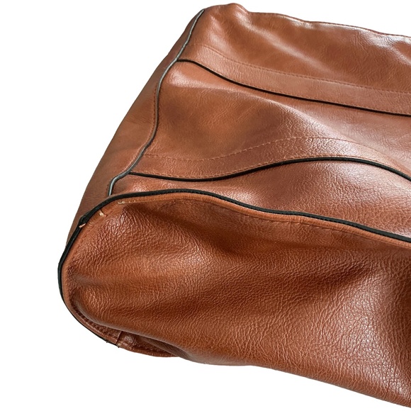 Faux Leather Tote Large Brown - Picture 11 of 12